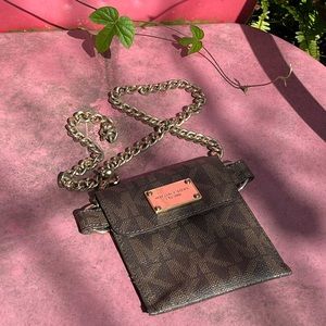 Michael Kora Delancy Belt Chain Bag